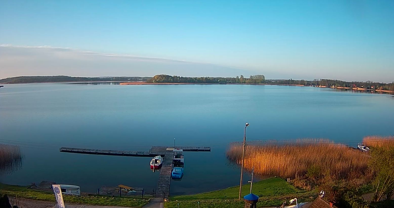 Jezioro Święcajty, port Unia